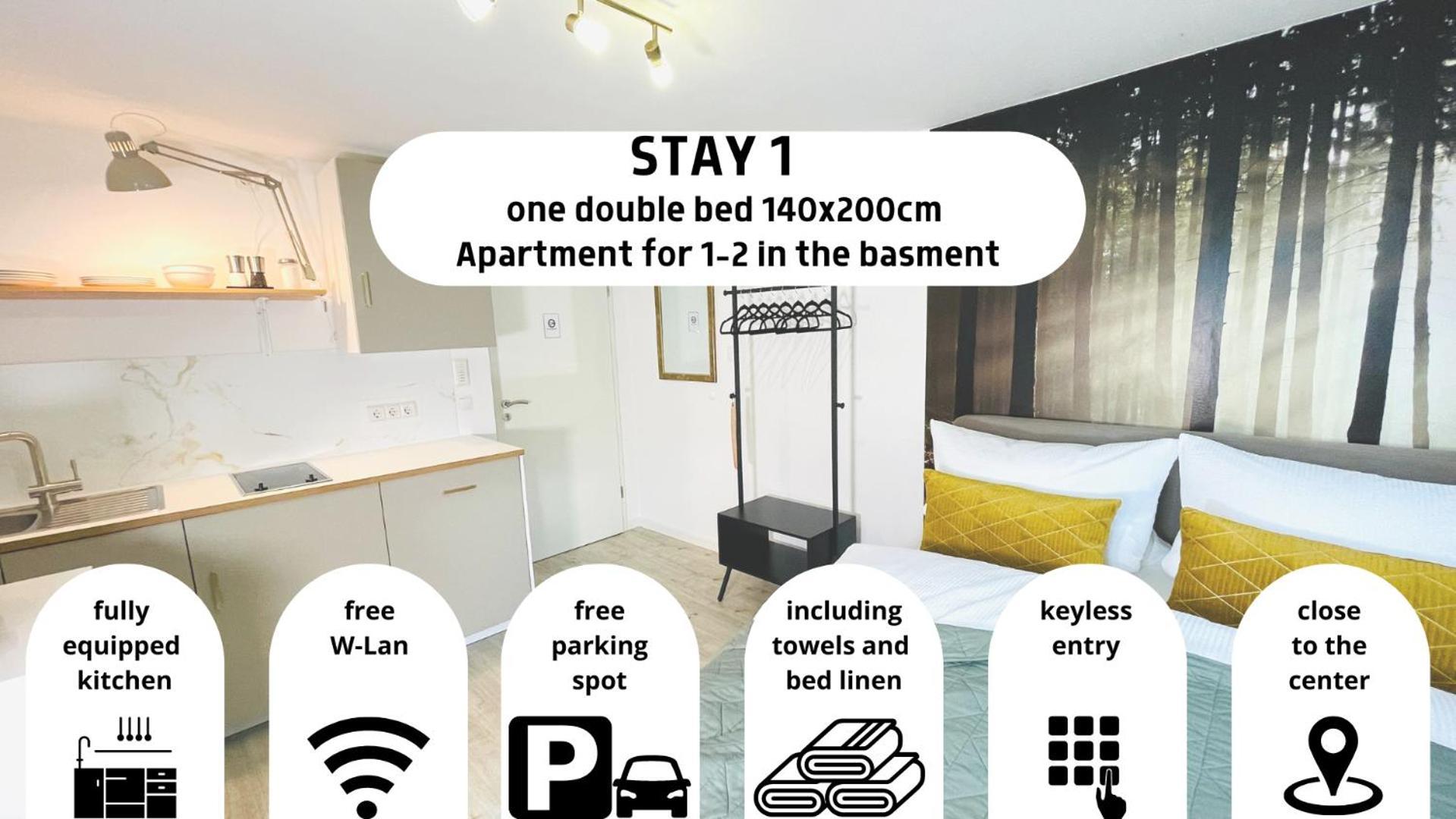 Stay Zentrale Schwarzwald Apartments 纳戈尔德 客房 照片